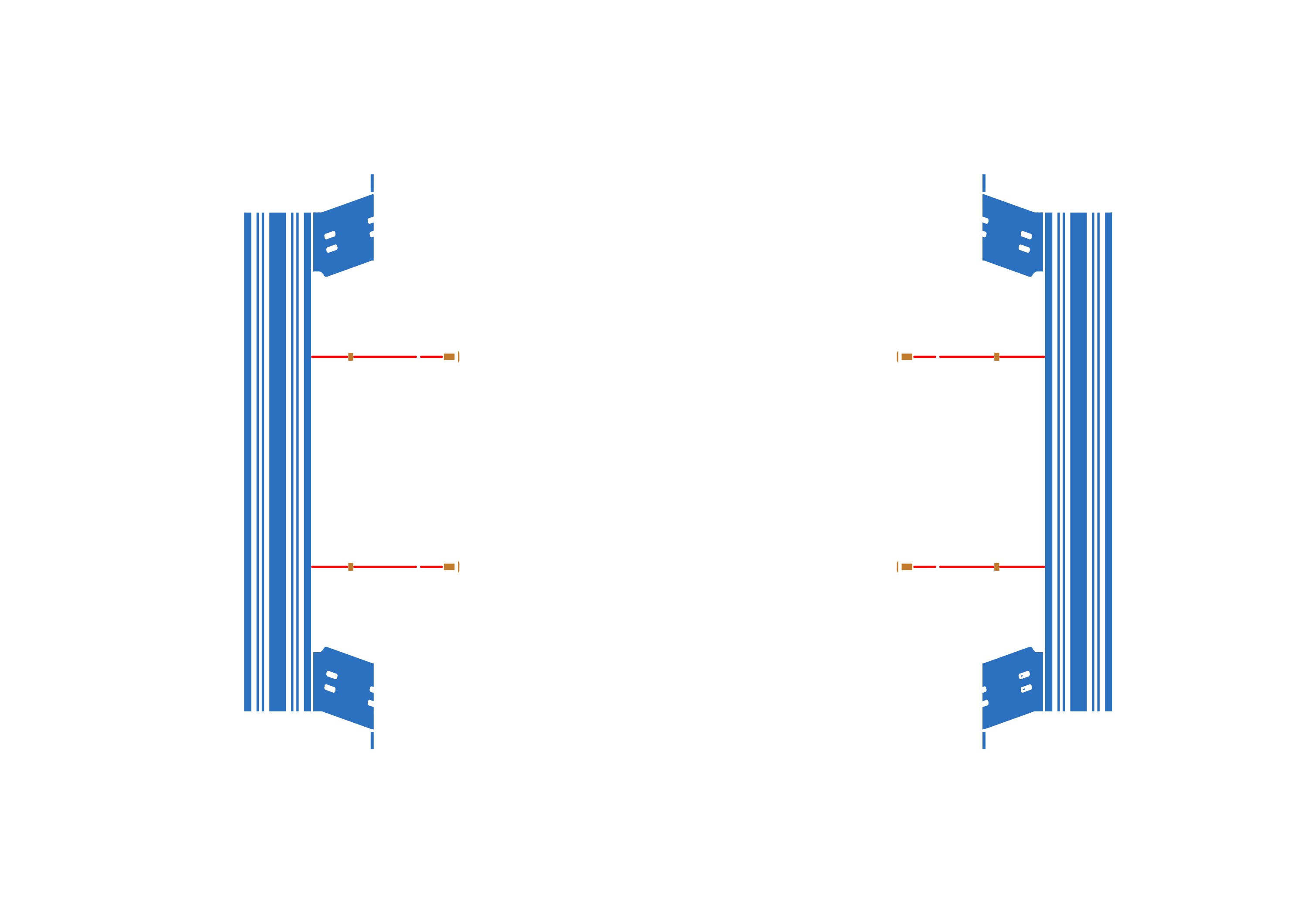 Detaching side rails