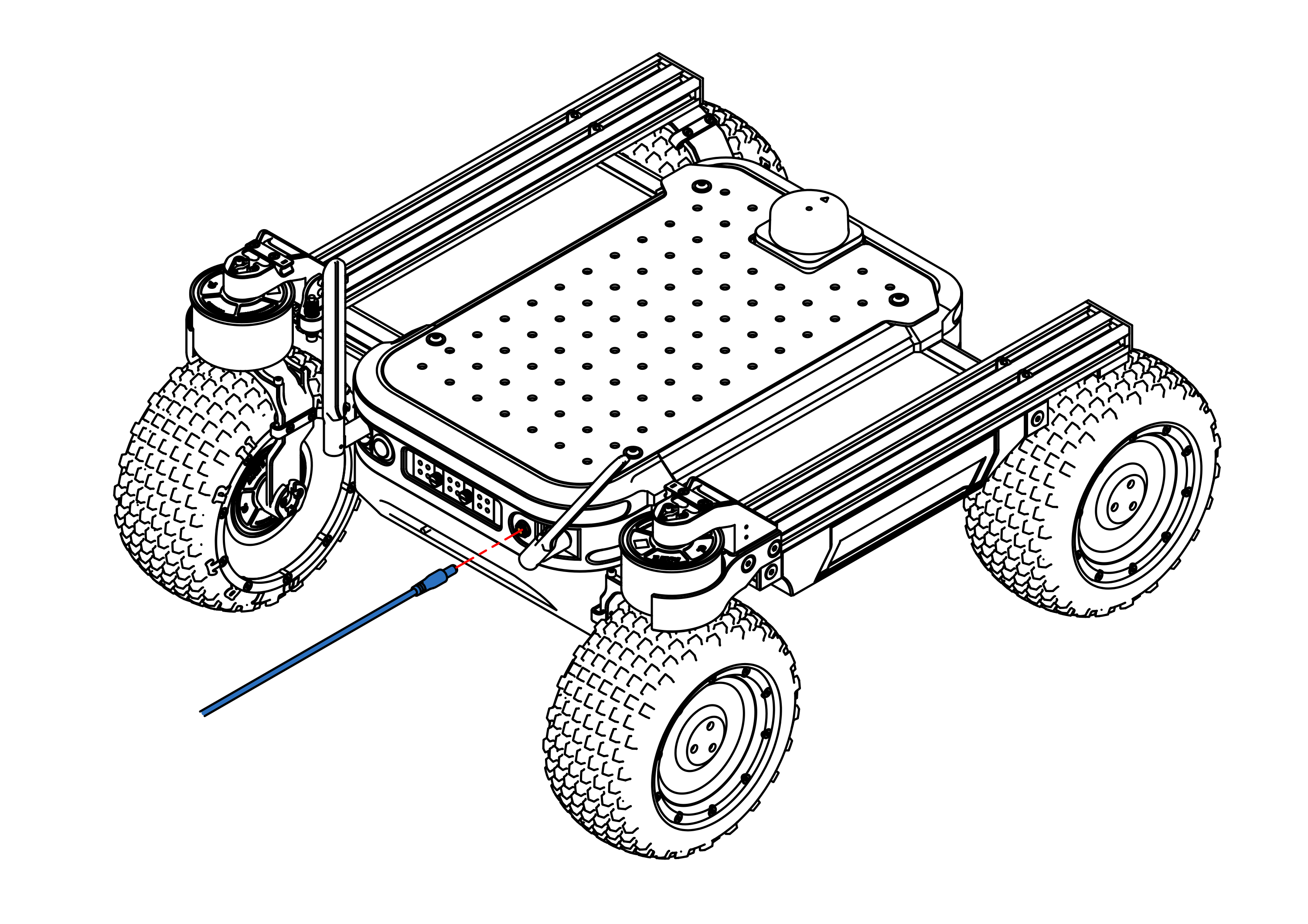 Raph Rover with power adapter